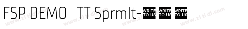 FSP DEMO   TT Sprmlt字体转换